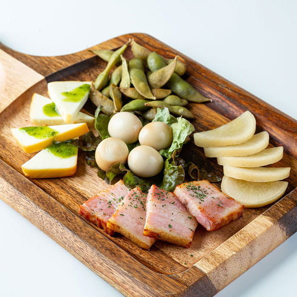 本日の燻製盛り合わせ